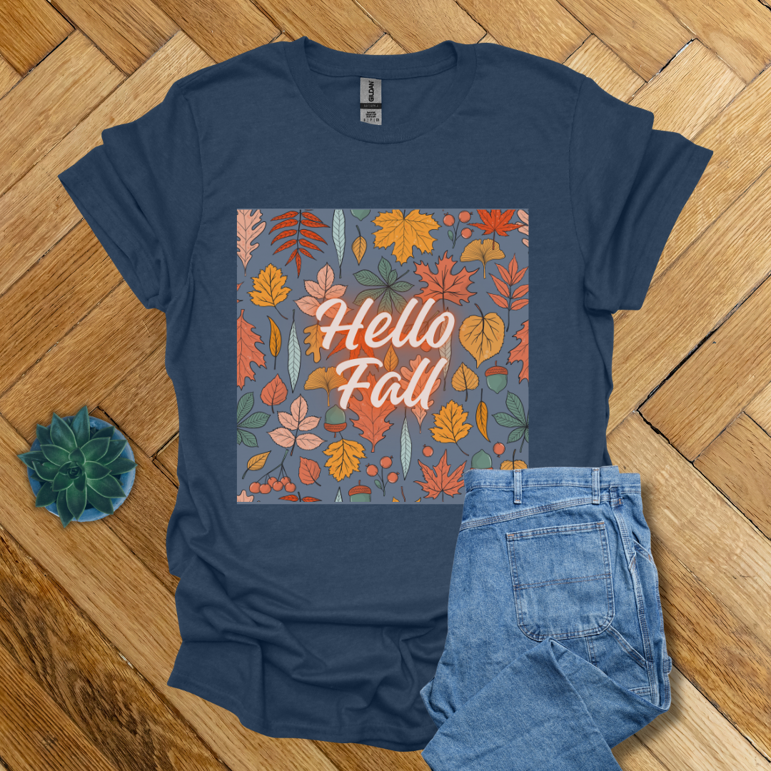 Hello Fall Seasonal  - T Shirt