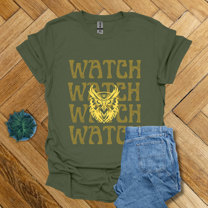Watch Owl Halloween - T Shirt