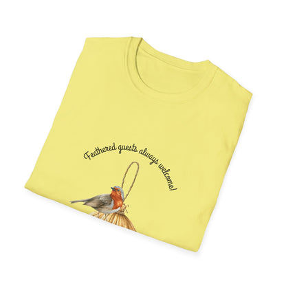 Feathered Guest Always Welcome- T Shirt