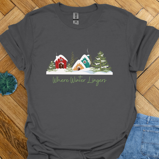 Where Winter Lingers  T-Shirt