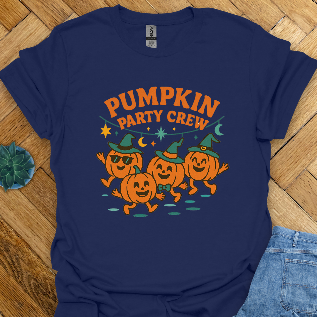 Pumpkin Party Crew  T-Shirt