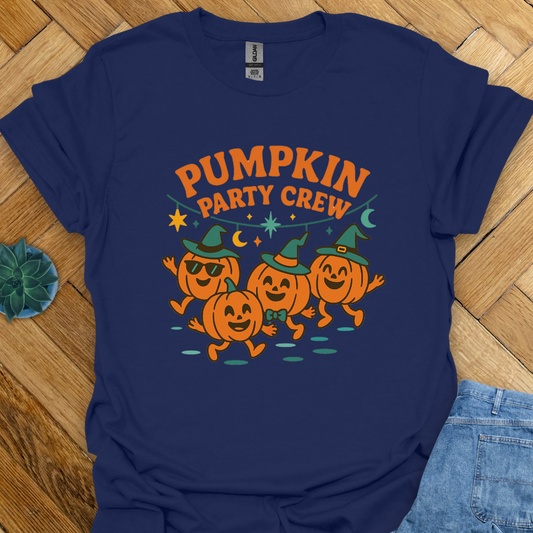 Pumpkin Party Crew  T-Shirt