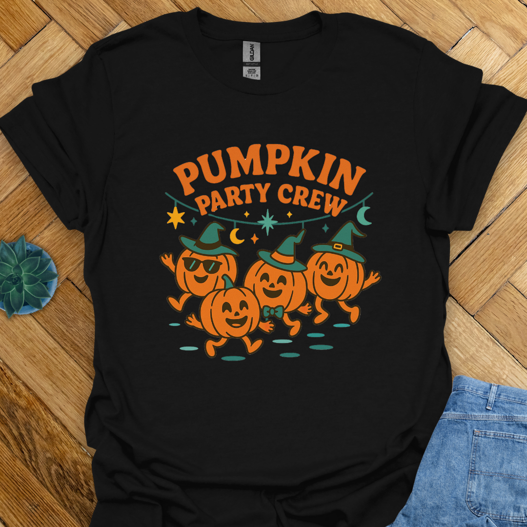 Pumpkin Party Crew  T-Shirt