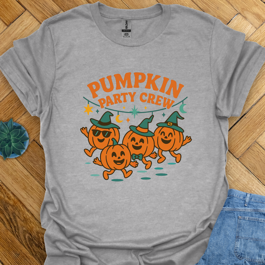 Pumpkin Party Crew  T-Shirt