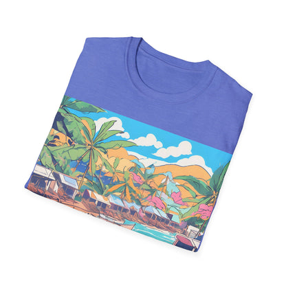 Sunny Day Harbour - T Shirt