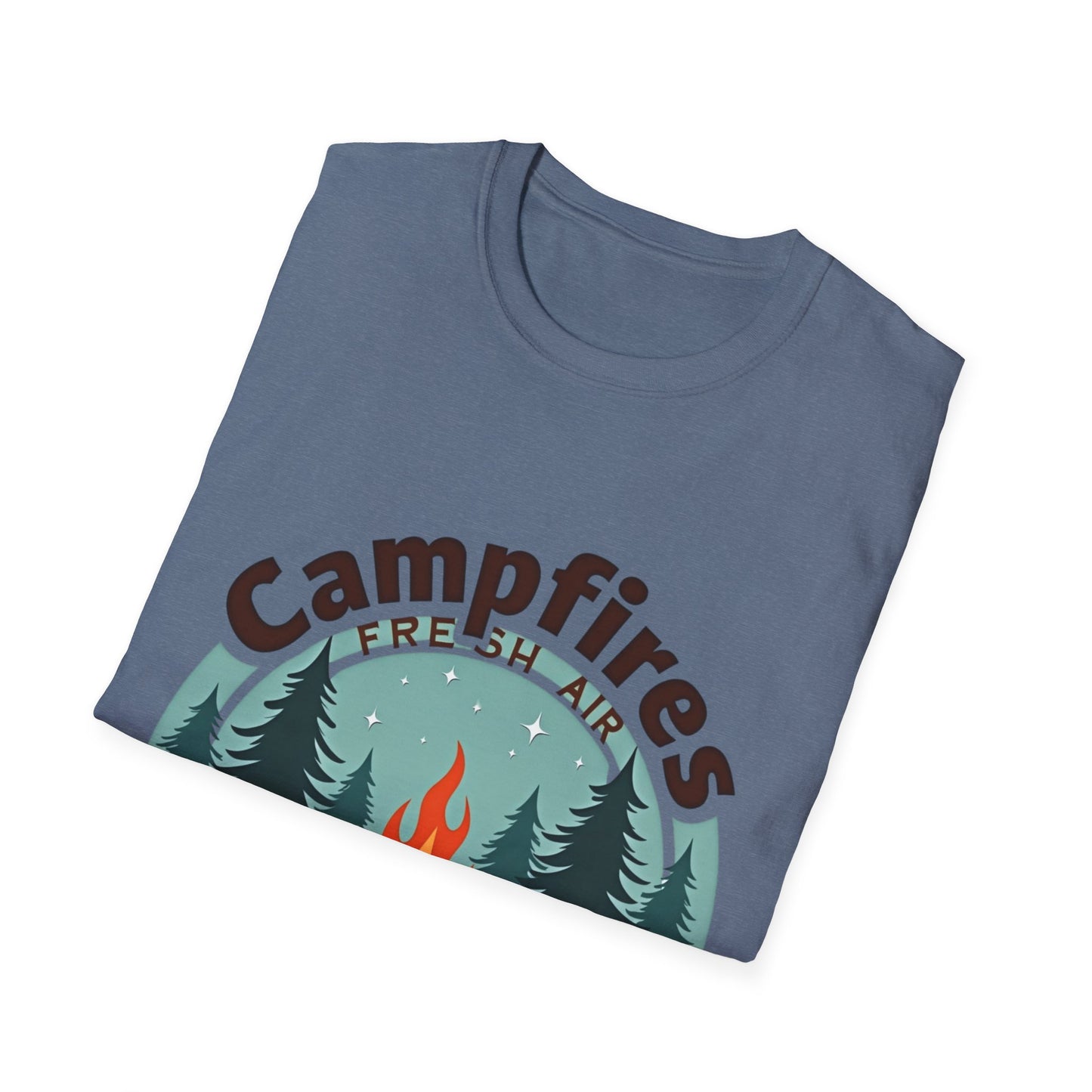 Campfires Starry Nights T-Shirt