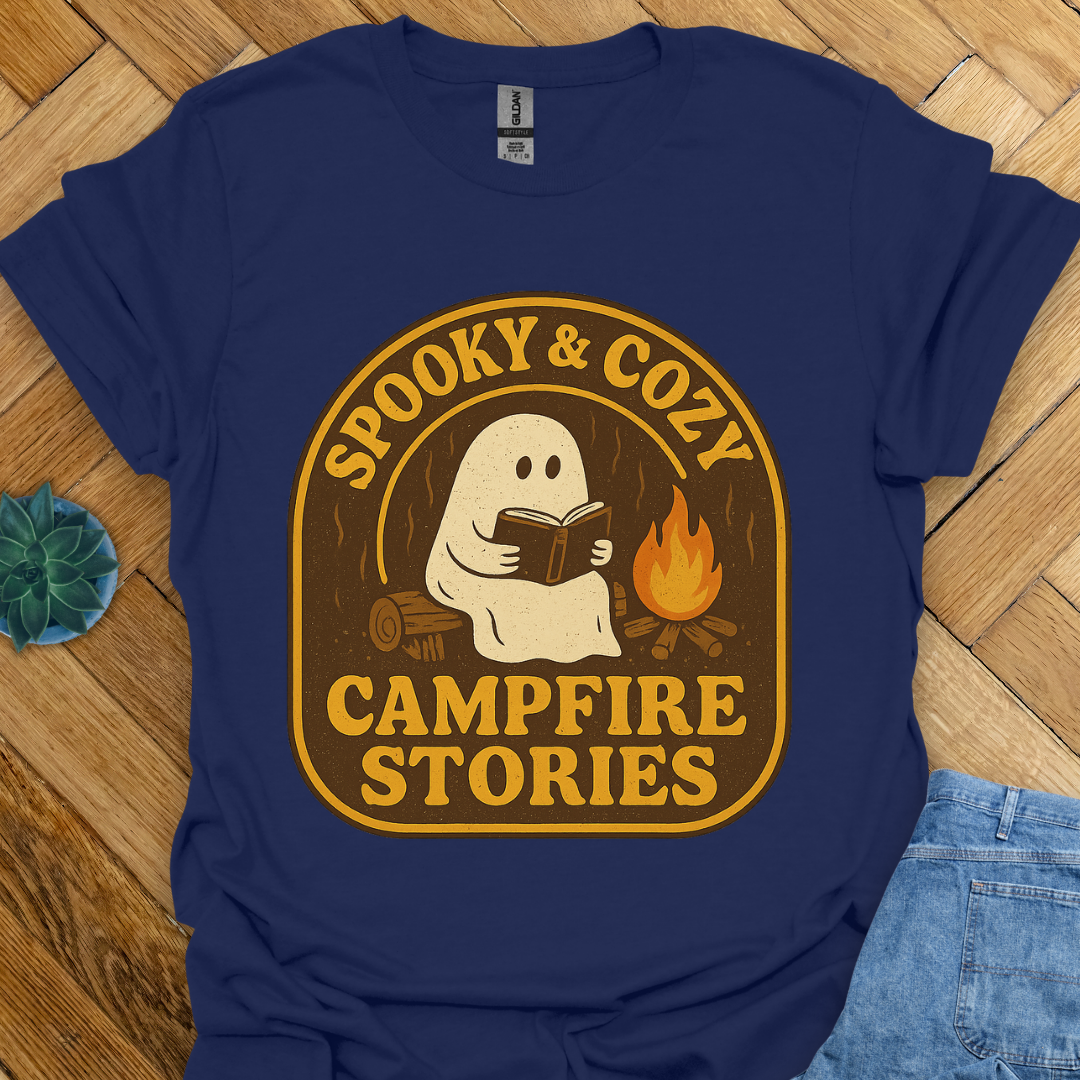 Spooky & Cozy Campfire Stories T-Shirt
