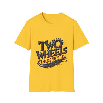 Two Wheels Endless Adventures T Shirt