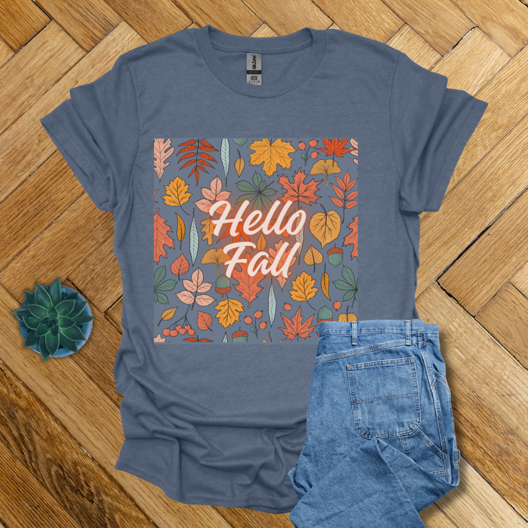 Hello Fall Seasonal  - T Shirt