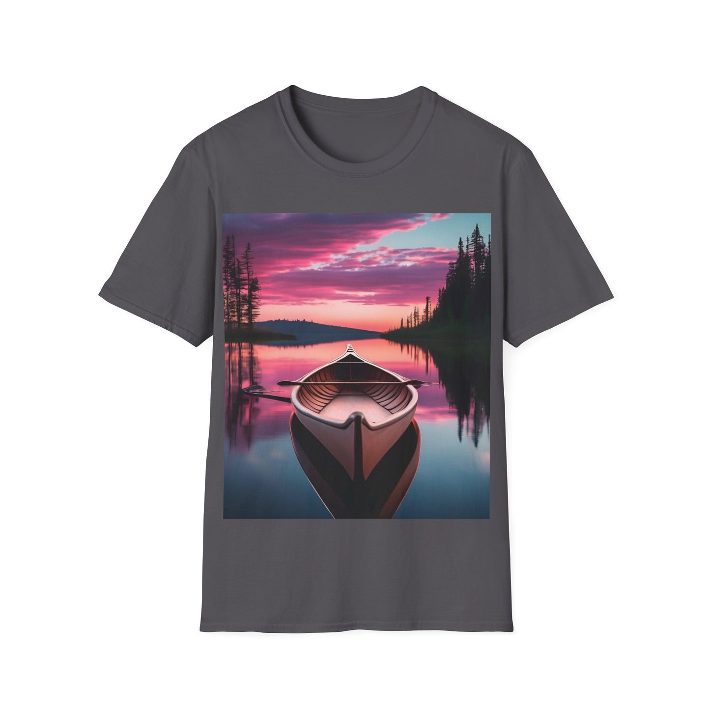 Canoe in Canvas Summer - T Shirt