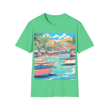 Sunny Day Harbour - T Shirt