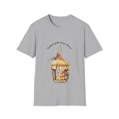 Feathered Guest Always Welcome- T Shirt
