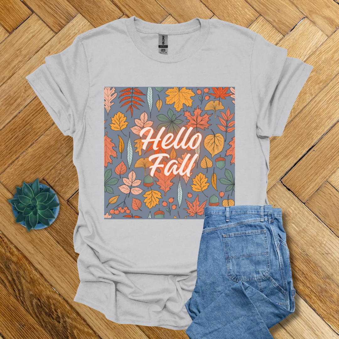 Hello Fall Seasonal  - T Shirt