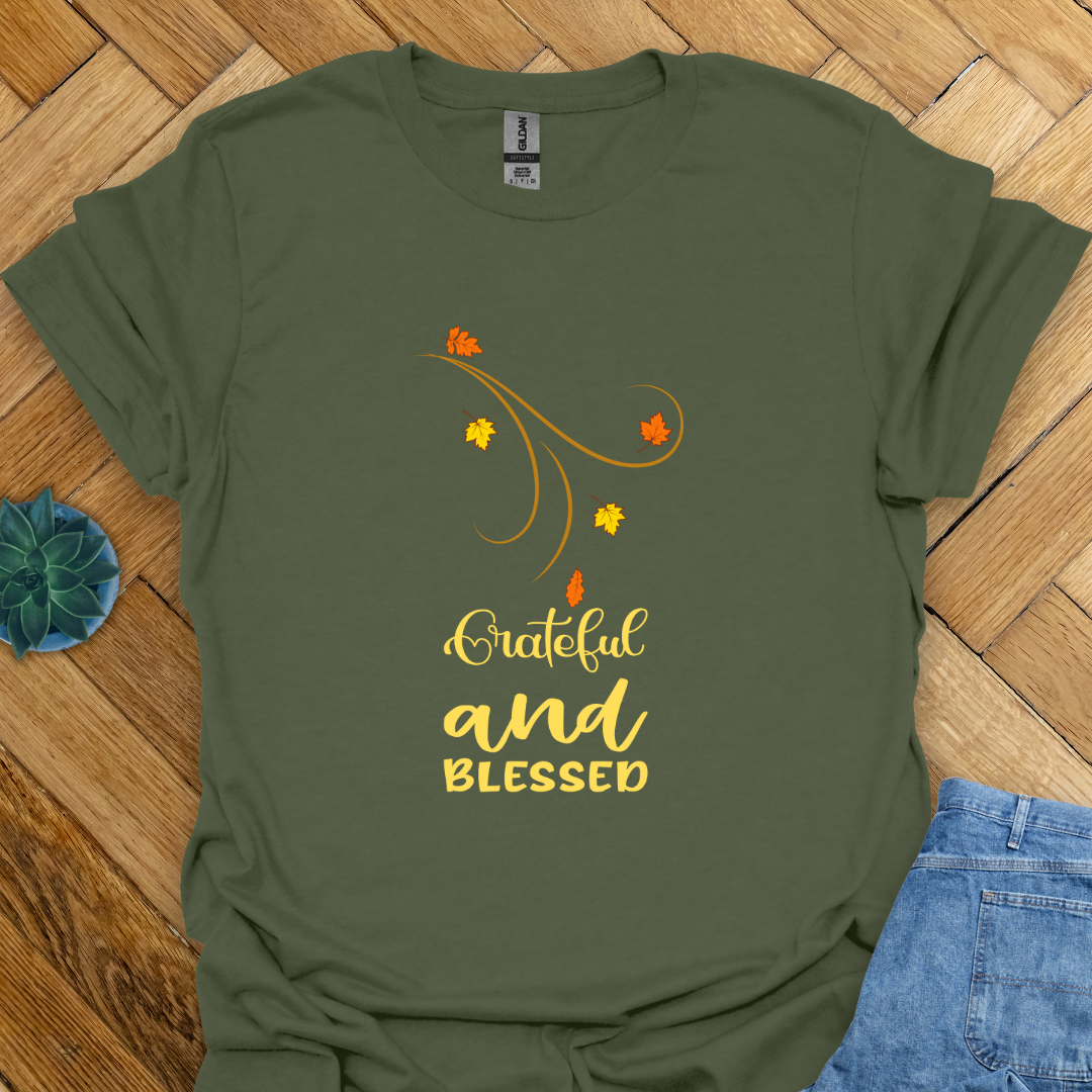 Grateful and Blessed  T-Shirt